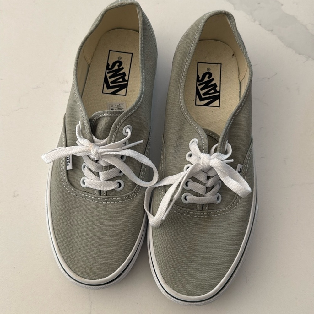 Vans Authentic Sneakers in Desert Sage Green